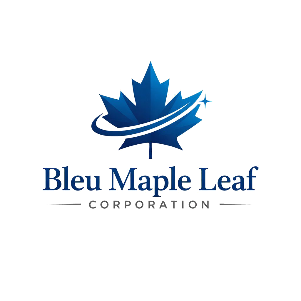 bluemapleleaf Logo